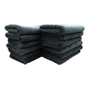 3D 400 GSM Premium Edgeless Microfiber Towels 16"x16" (12 per pack)