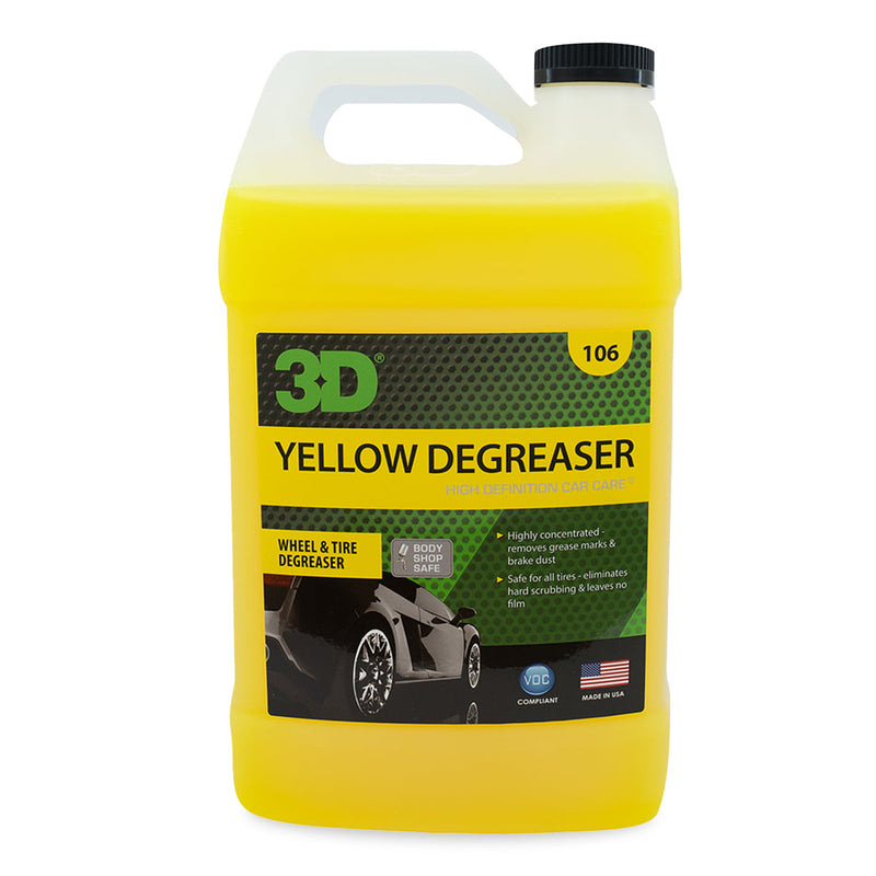 3D 106 Yellow Degreaser Wheel Cleaner