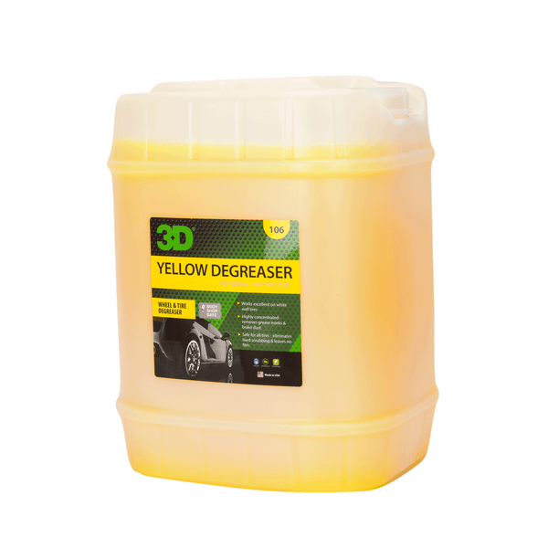 3D 106 Yellow Degreaser Wheel Cleaner (5 Gallon)