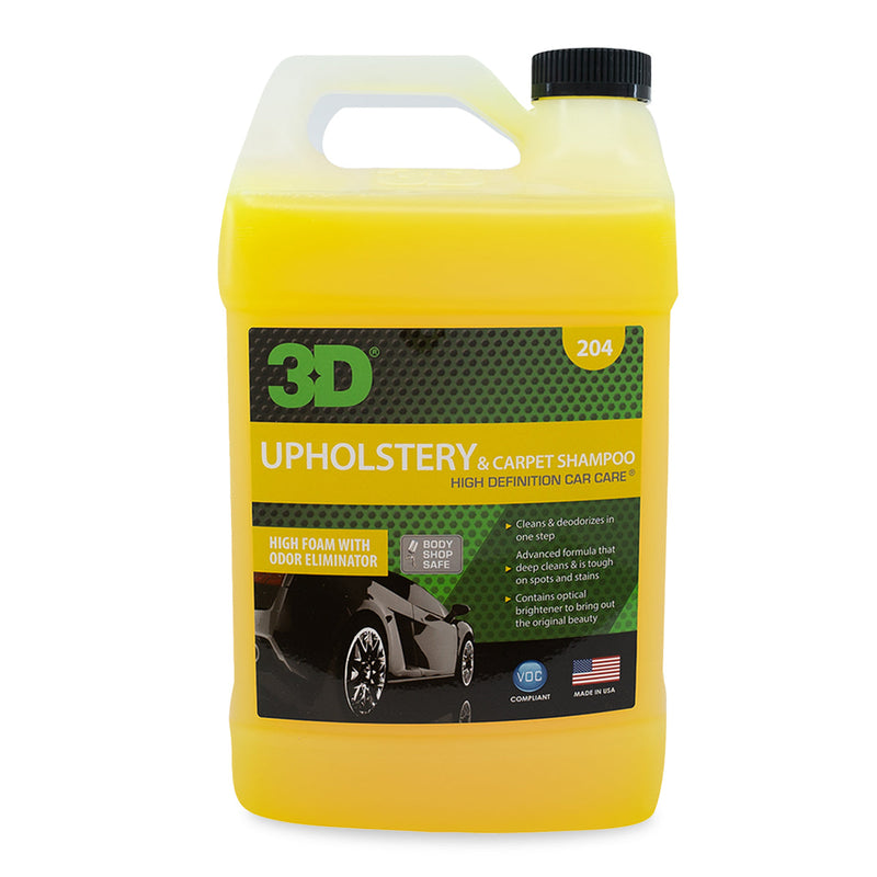 3D 204 Upholstery & Carpet Shampoo