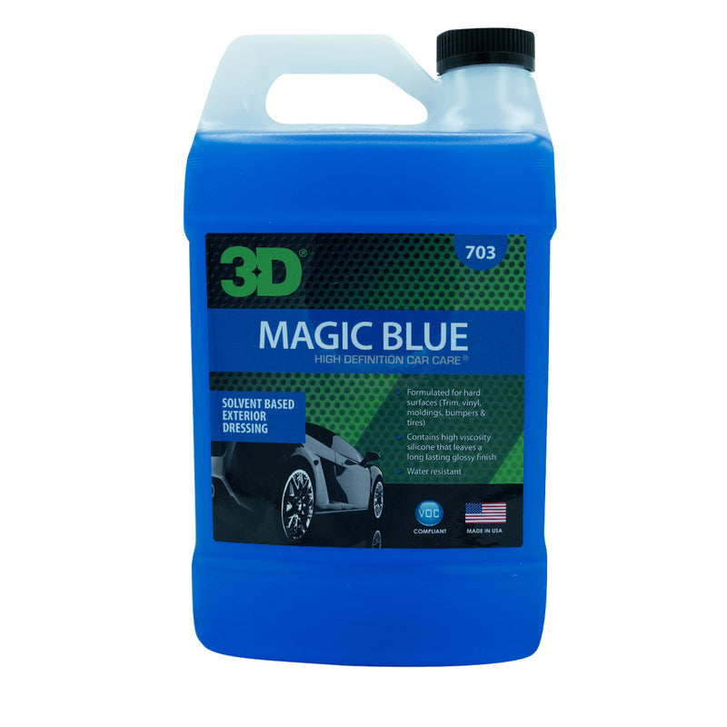 3D 703 Magic Blue Dressing (Solvent based Tire Dressing)