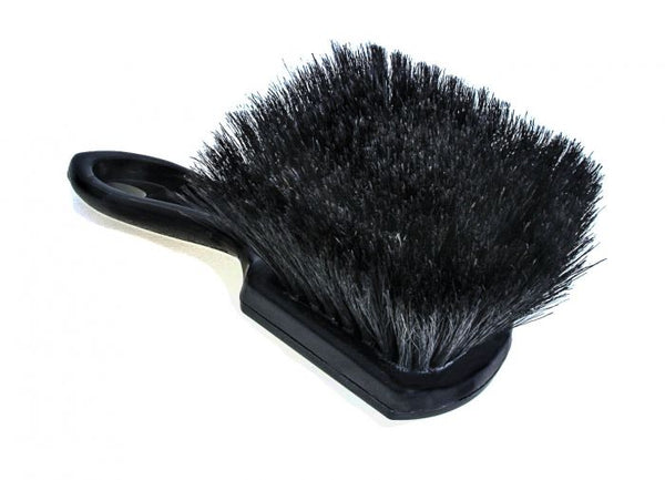 Braun Wheel & Fender Boars Hair Brush 20" Overall Length