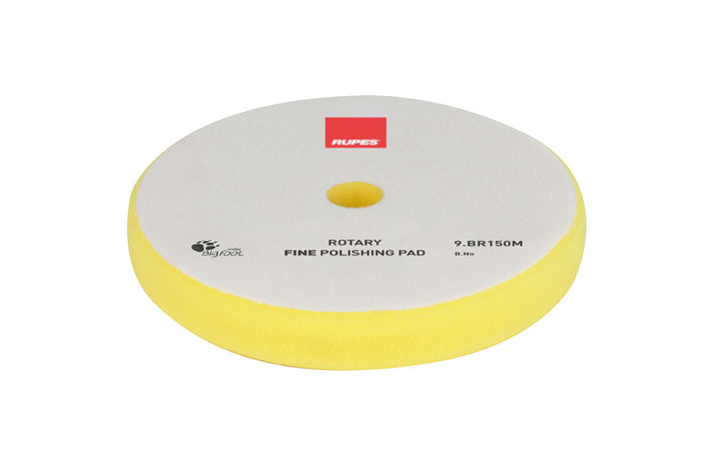 Rupes Fine Rotary Foam Pads (Yellow)