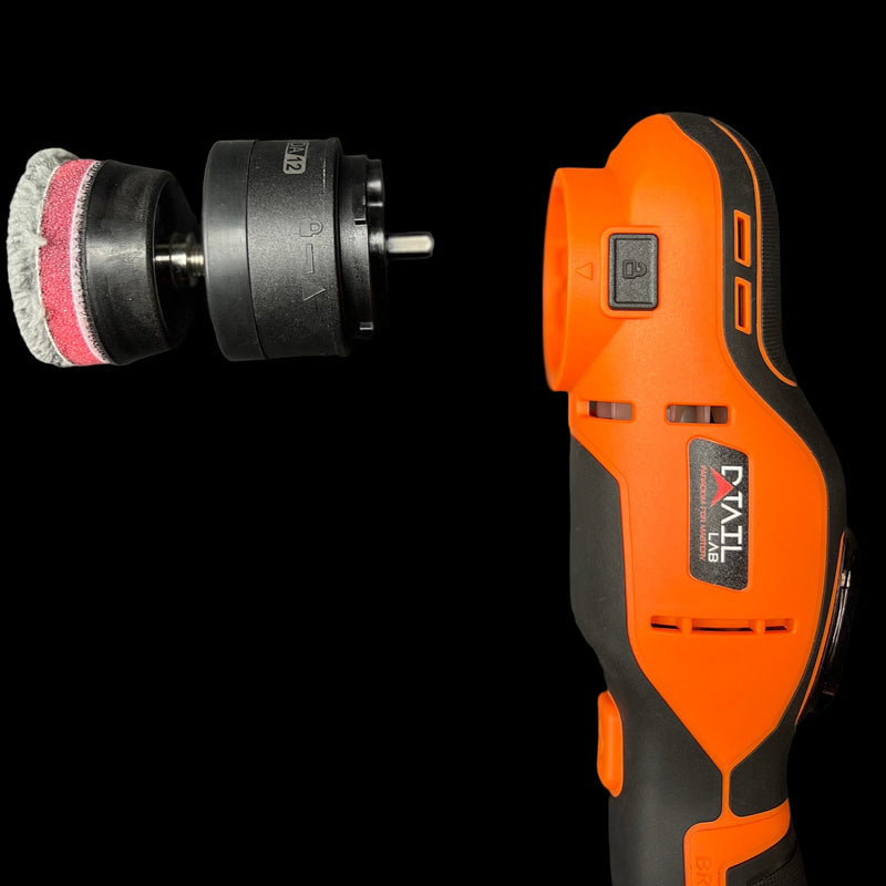 VERSATOOL v2 Hybrid Cordless Polisher tool kit - POLISHER & BACKING PLATES - D-Tail Lab