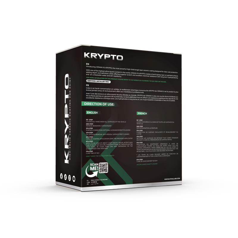 CERAMI-X KRYPTO High-Solid Ceramic Coating for Paint - CERAMIC COATING - D-Tail Lab