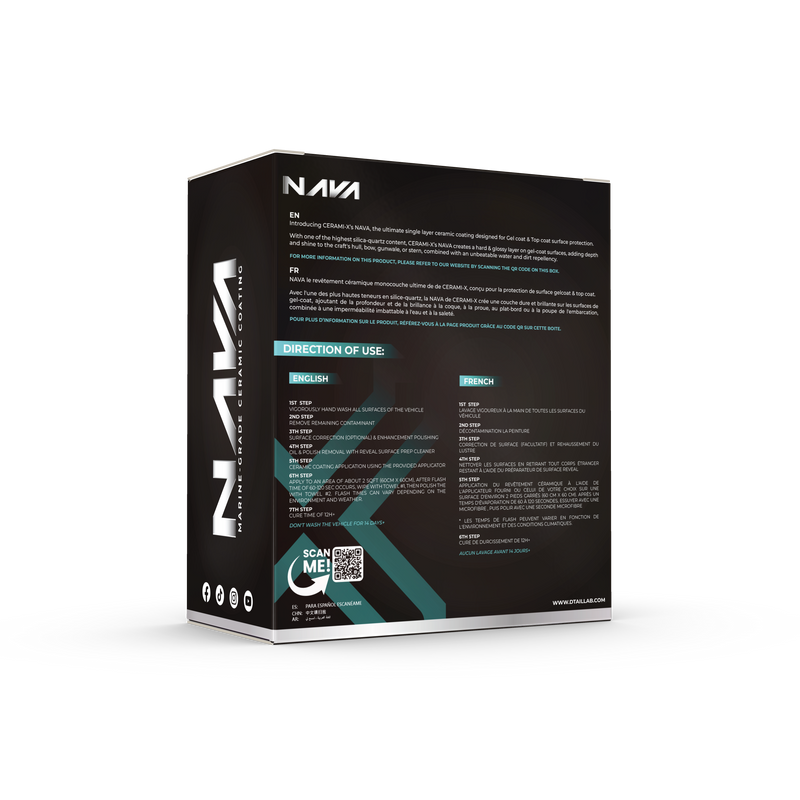CERAMI-X NAVA Marine-Grade Ceramic Coating - CERAMIC COATING - D-Tail Lab