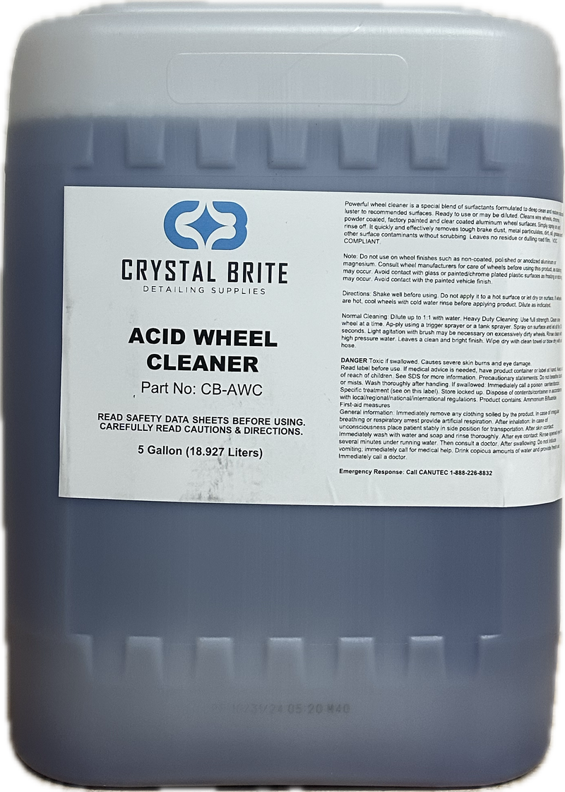 Crystal Brite Acid Wheel Cleaner (5 Gallon)