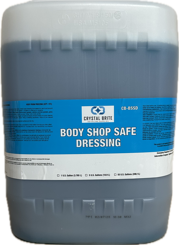 Crystal Brite Body Shop Safe Dressing (5 Gallon)
