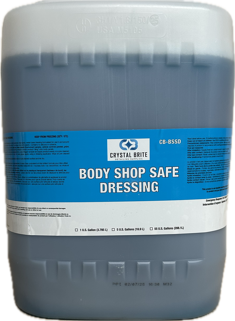 Crystal Brite Body Shop Safe Dressing (5 Gallon)