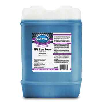 Car Brite EF5 Low Foam Interior Cleaner (5 Gallon)