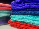 Edgeless 420 GSM Microfiber Towels  (4-colors-12-pcs) - MICROFIBER, CHAMOIS AND OTHER TOWELS - D-Tail Lab
