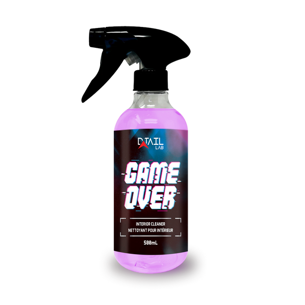 GAME OVER Carpet & Upholstery Cleaner - LEATHER AND FABRIC - D-Tail Lab