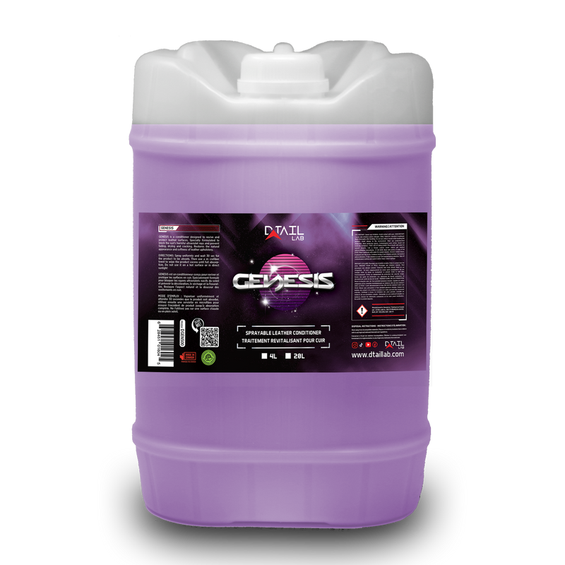 GENESIS Premium Leather Conditioner - LEATHER AND FABRIC - D-Tail Lab