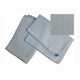 CB Dark Blue Waffle Style Glass Microfiber Cloth 15
