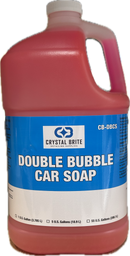 Crystal Brite Double Bubble - Pink Car Soap (1 Gallon)