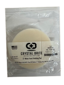 Crystal Brite White Foam Finishing Pad