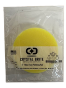 Crystal Brite Yellow Foam Polishing Pad