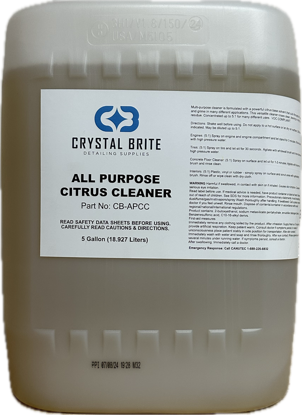 Crystal Brite All Purpose Citrus Cleaner (5 Gallon)