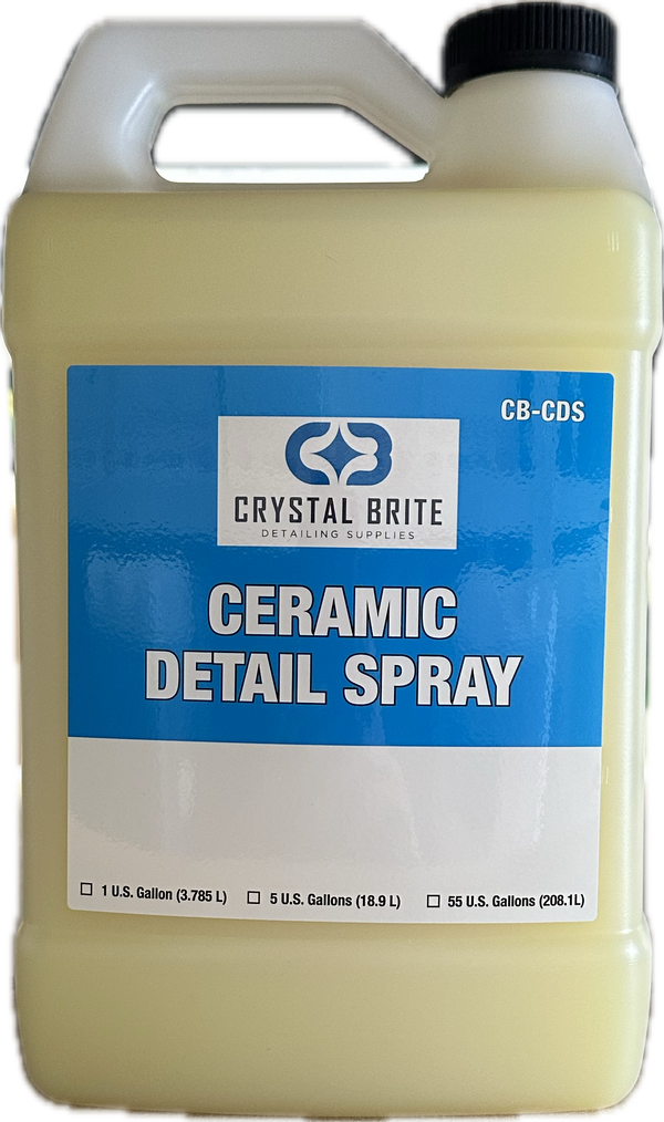 Crystal Brite Ceramic Detail Spray (1 Gallon)