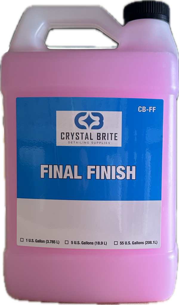 Crystal Brite Final Finish Detail Spray (1 Gallon)