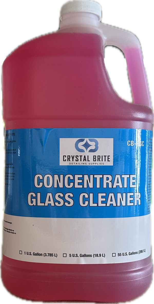 Crystal Brite Concentrate Glass Cleaner (1 Gallon)