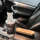 MAVERICK Horsehair Brush for Leather, Suede & Alcantara - BRUSHES - D-Tail Lab