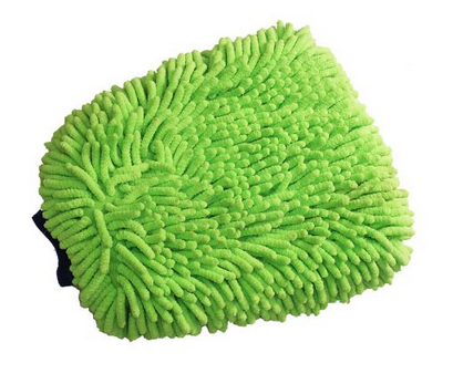 Hi-Tech Chenille Wash Mitt 9"x11" includes cuff