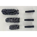 CB 3 Piece Microfiber Wheel Cleaning Brush Kit