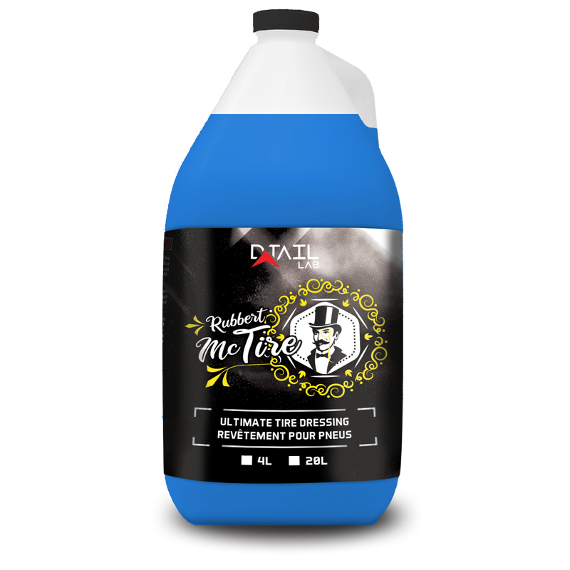 Mr. RUBBERT McTIRE Ultimate Tire Dressing - PLASTIC, RUBBER, VINYL & TIRE - D-Tail Lab