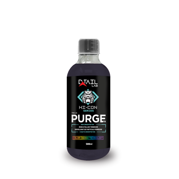 PURGE pH Neutral Iron and Fallout Remover - HI-Con Series - PAINT DECONTAMINATION - D-Tail Lab