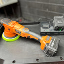 Pro-Xcord 21mm Dual-Action Polisher tool set with Smart Dual charger et 2x 5 Amp batteries — product view