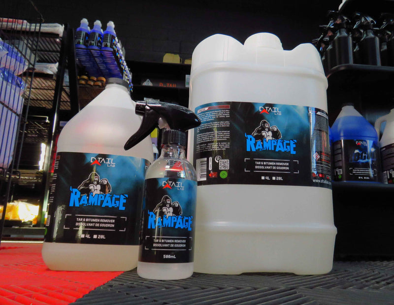 RAMPAGE Tar & Bitumen Remover - SOLVENT & DEGREASERS - D-Tail Lab