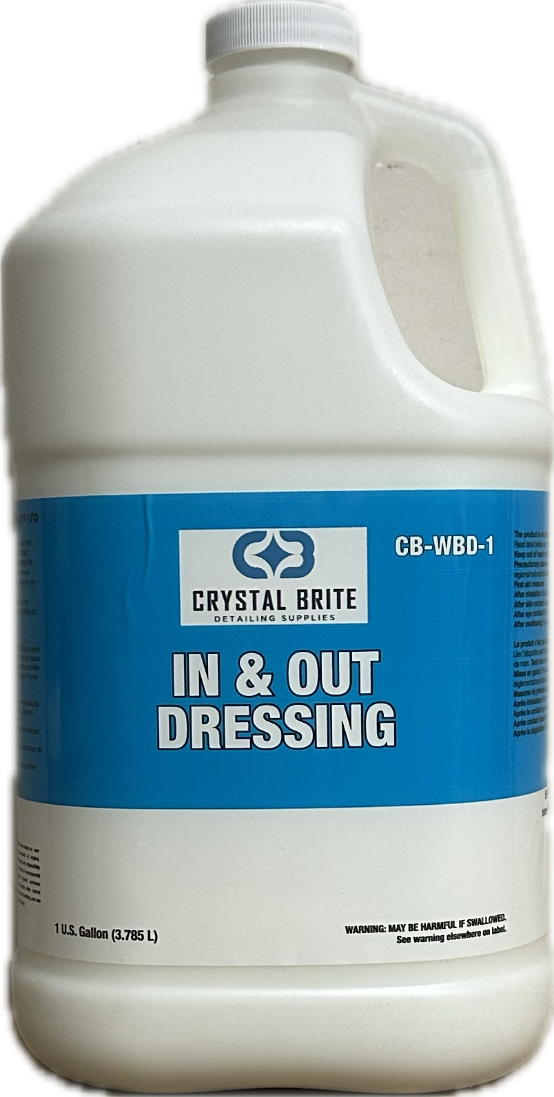 Water Based Dressing Crystal Brite In & Out Water Based Dressing (1 Gallon)
