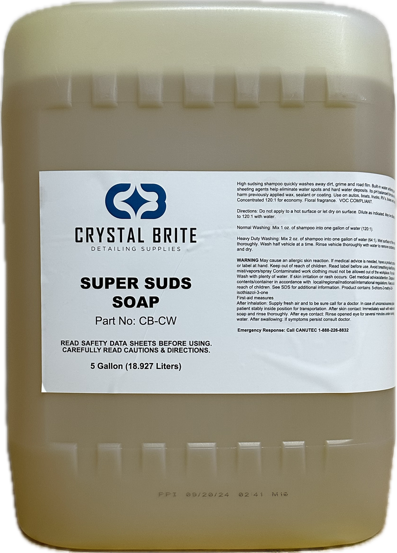 Crystal Brite Super Suds Soap (5 Gallon)