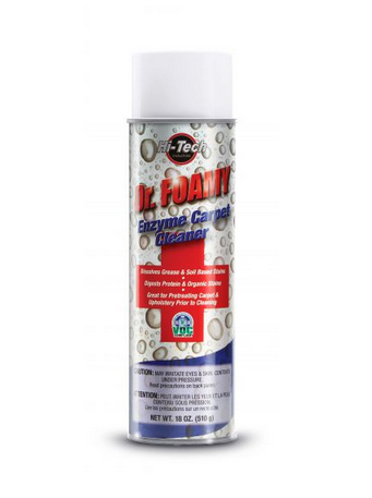Hi-Tech Dr. Foamy Enzyme Carpet Cleaner 18oz