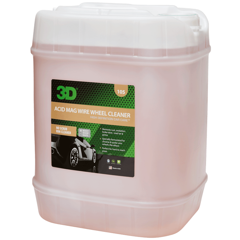 3D 105 Acid Mag Wire Wheel Cleaner (5 Gallon)