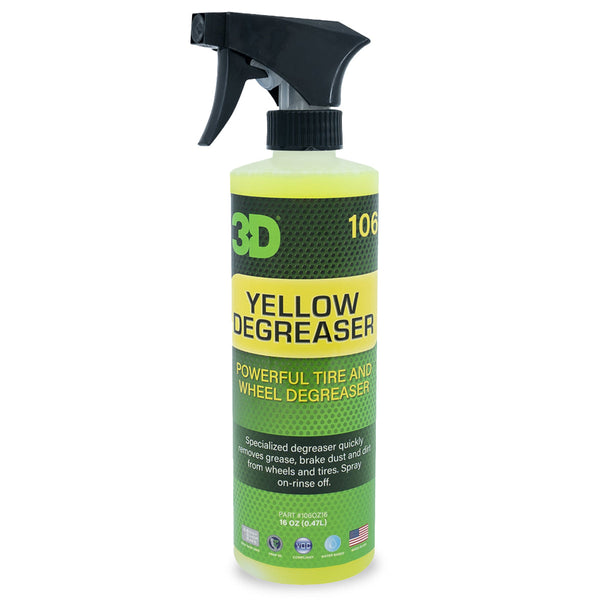 3D 106 Yellow Degreaser Wheel Cleaner