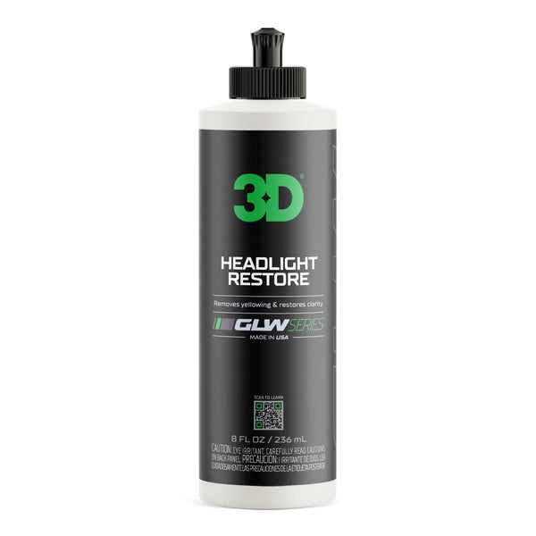 3D GLW Headlight Restorer 8oz