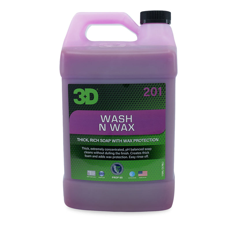 3D 201 Wash N Wax