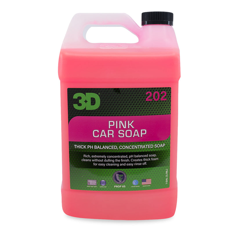 3D 202 Pink Car Soap