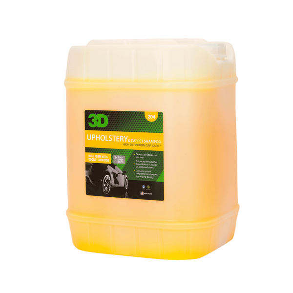 3D 204 Upholstery & Carpet Shampoo (5 Gallon)