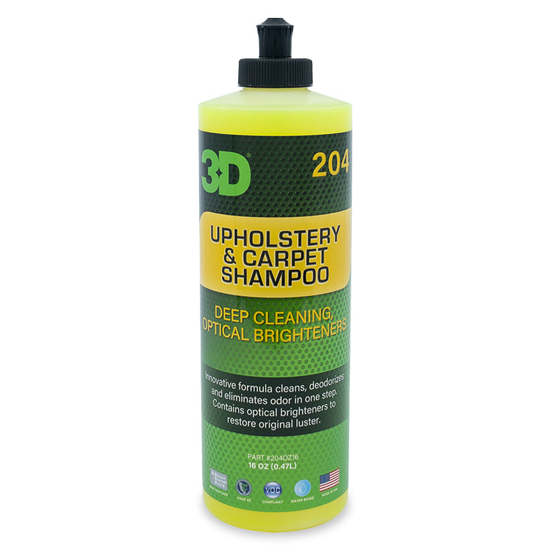 3D 204 Upholstery & Carpet Shampoo