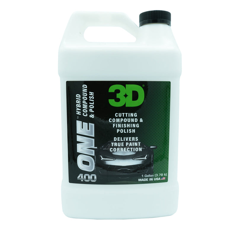 3D 400 One (Hybrid Cutting Compound & Finishing Polish)
