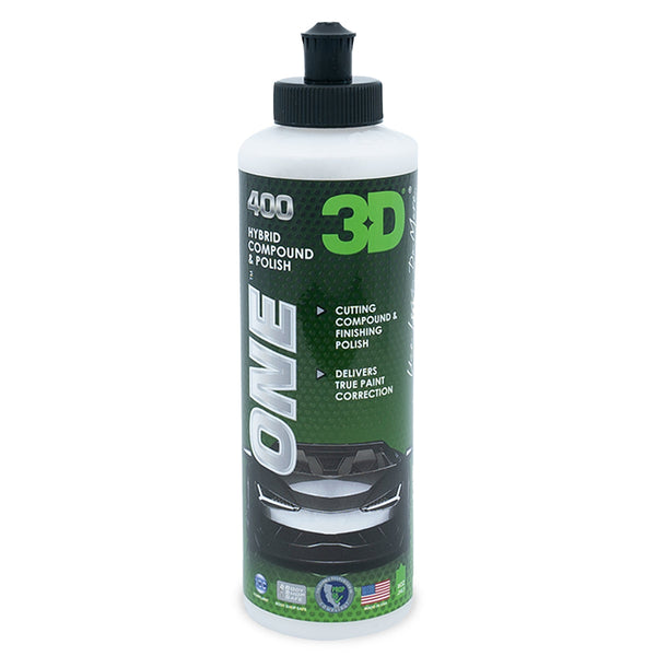 3D 400 One (Hybrid Cutting Compound & Finishing Polish)