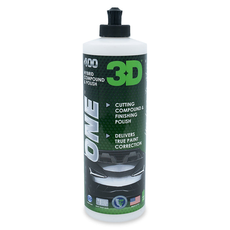 3D 400 One (Hybrid Cutting Compound & Finishing Polish)