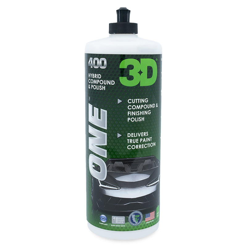 3D 400 One (Hybrid Cutting Compound & Finishing Polish)