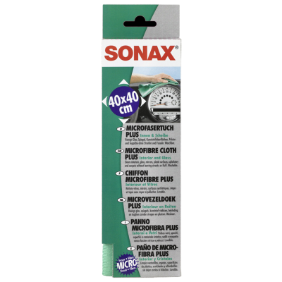 Sonax Green Microfibre Glass Cloth