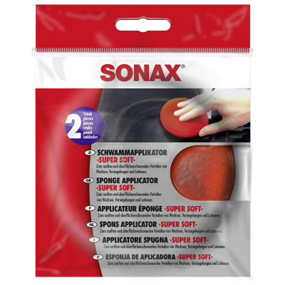 Sonax Sponge Applicator - Super Soft - 2pcs Round