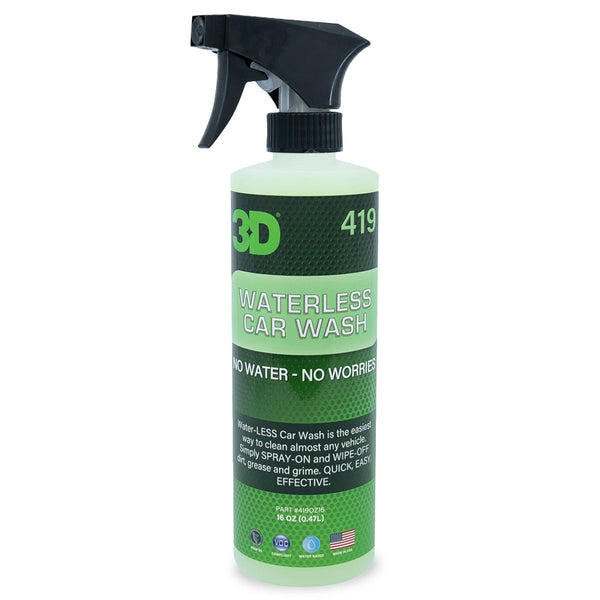 3D 419 Waterless Car Wash