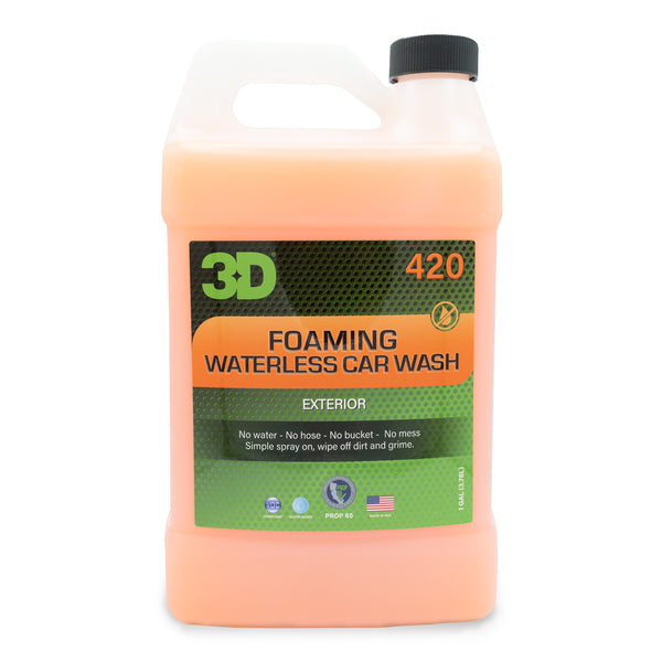 3D 420 Foaming Waterless Car Wash (5 Gallon)